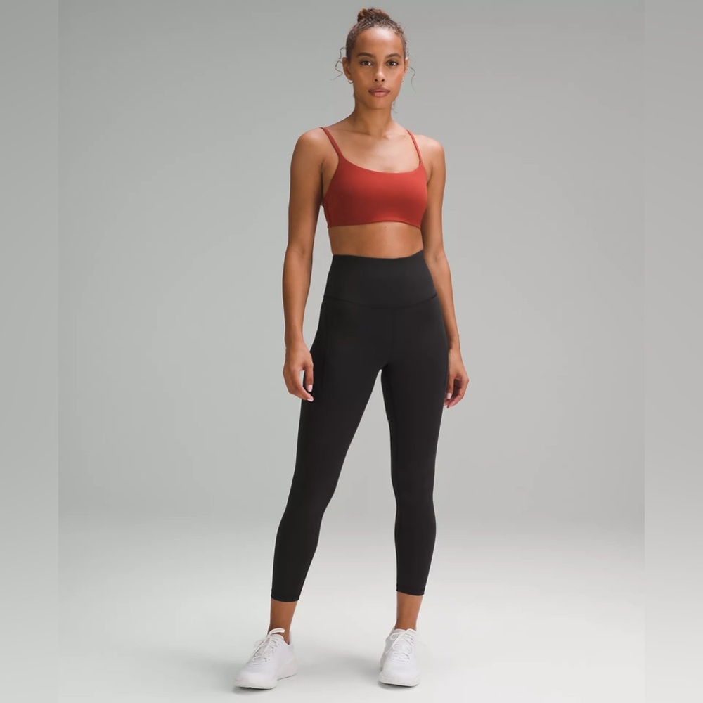 NWOT Lululemon Wunder Train High-Rise Tight with Pockets 25” Black 6